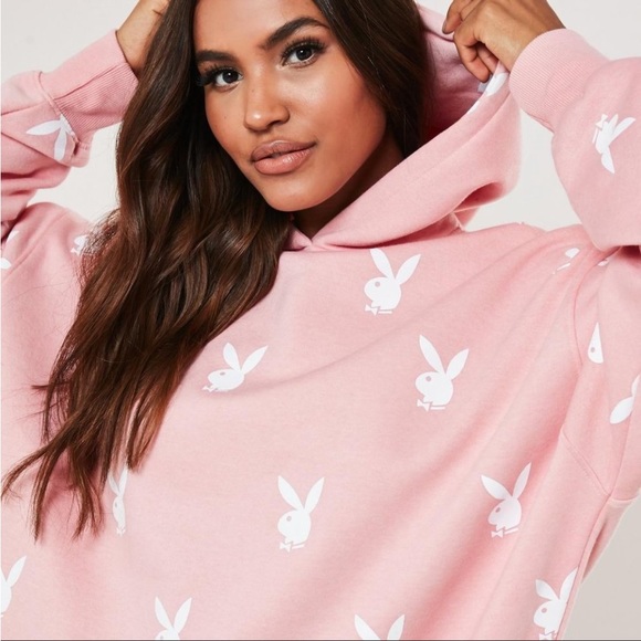Playboy Missguided oversized hoodie dress - Picture 16 of 16